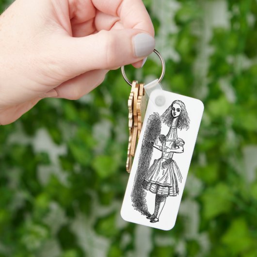 Oude Alice in Wonderland van Tenniel Sleutelhanger (Hand)