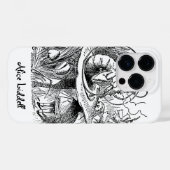 Oude Alice in Wonderland Waterpijp Rups Case-Mate iPhone Case (Achterkant (horizontaal))