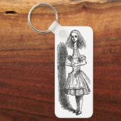 Oude Alice's Avonturen in Wonderland van Tenniel Sleutelhanger (Voorkant)