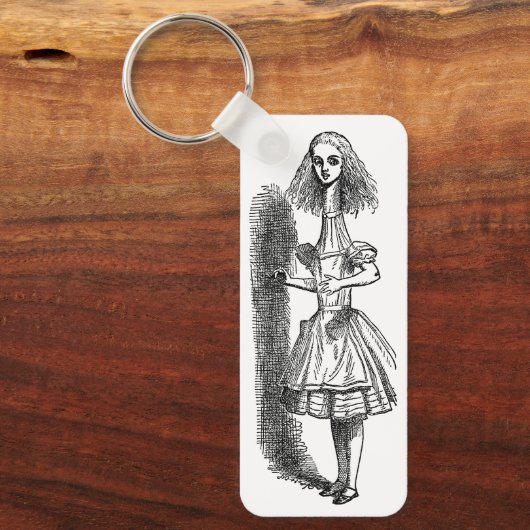 Oude Alice's Avonturen in Wonderland van Tenniel Sleutelhanger (Voorkant)