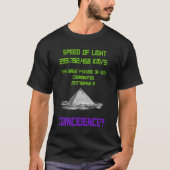 Oude Alien Astronaut Pyramide Theorist UFO T-shirt (Voorkant)