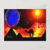 Oude Alien Ruins Post Card Briefkaart (Voorkant)