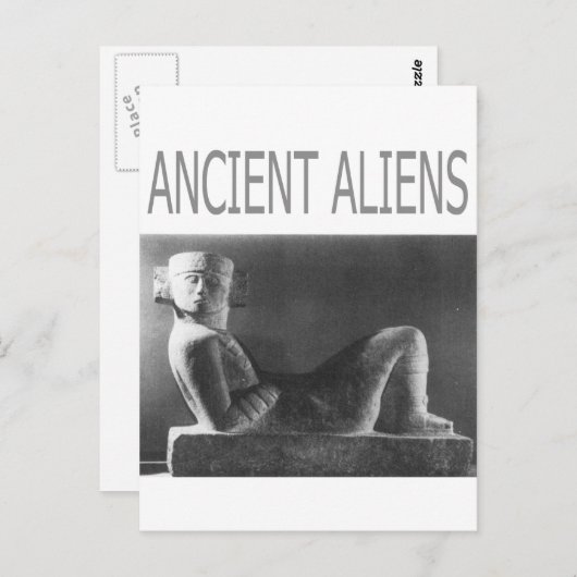 Oude Aliens Briefkaart (Voorkant / Achterkant)