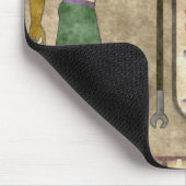 Oude Aliens Mousepad Muismat (Hoek)