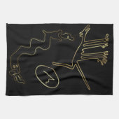 Oude aliens of stamkunst theedoek (Horizontaal)