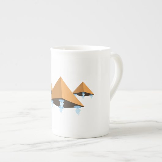 Oude Aliens Porselein Kop (Voorkant rechts)