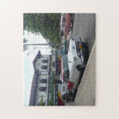 Oude amerikaanse auto op Cuba Legpuzzel (Verticaal)