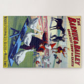 Oude Amerikaanse Circusposter Rond 1900 Legpuzzel (Horizontaal)