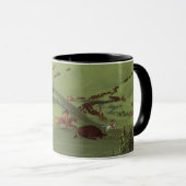 Oude Amerikaanse inboorlingen, Buffalo Jacht door  Mok (Voorkant rechts)