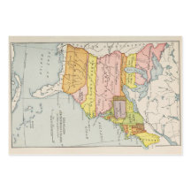 Oude Amerikaanse kaarten: revolutie, burgeroorlog