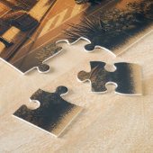 Oude Amerikaanse stad Legpuzzel (Zijkant)