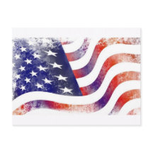 Oude Amerikaanse Vlag Ansichtkaart