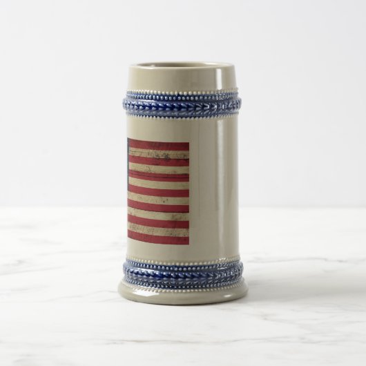 Oude Amerikaanse vlag Bierpul (Center)