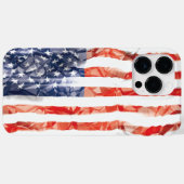 Oude Amerikaanse vlag Case-Mate iPhone Case (Achterkant (horizontaal))