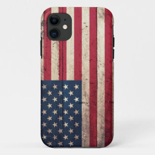 Oude Amerikaanse vlag Case-Mate iPhone Case