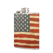 Oude Amerikaanse vlag Heupfles (Links)