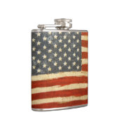 Oude Amerikaanse vlag Heupfles (Rechts)