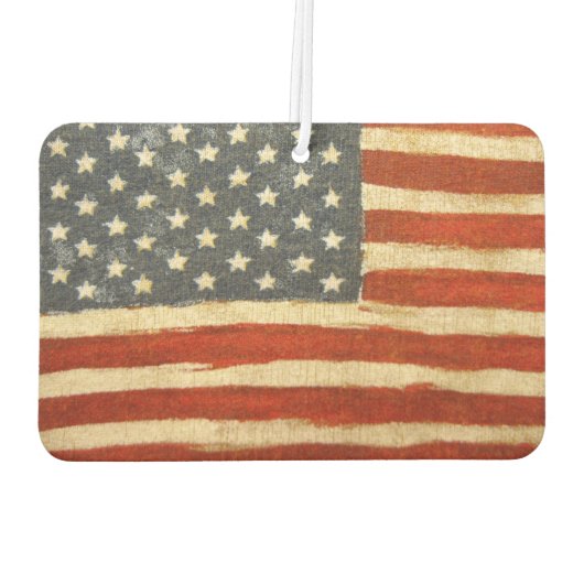 Oude Amerikaanse vlag Luchtverfrisser (Achterkant)