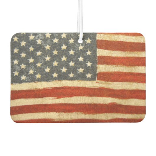 Oude Amerikaanse vlag Luchtverfrisser (Voorkant)