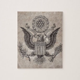 Oude Amerikaanse wapenstilstand met Fashioned Legpuzzel