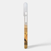Oude Amerikaanse West, Teepees in de vlakte door B Case-Mate iPhone Case (Achterkant / Links)