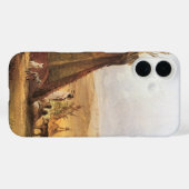 Oude Amerikaanse West, Teepees in de Vlakte van Bo Case-Mate iPhone Case (Achterkant (horizontaal))