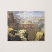 Oude Amerikaanse Westerse Kunst, Grand Canyon door Legpuzzel (Horizontaal)
