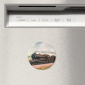 Oude Amerikaanse Westerse Trein Magneet (Insitu (Vaatwasser))