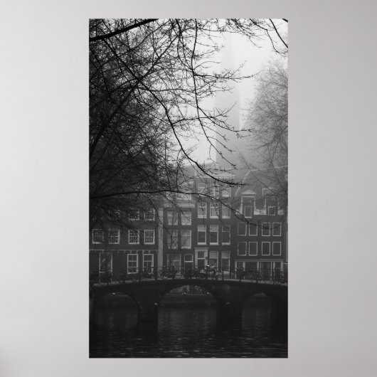Oude Amsterdam Poster (Voorkant)