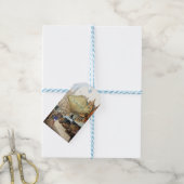  Oude Amsterdamse Kunst Cadeaulabel (Met Touw)