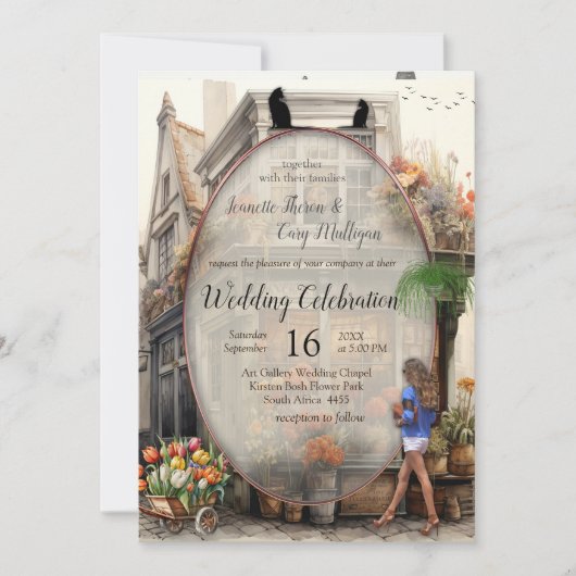  Oude Amsterdamse Kunst Kaart (Voorkant)