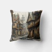  Oude Amsterdamse Kunst Kussen (Achterkant)