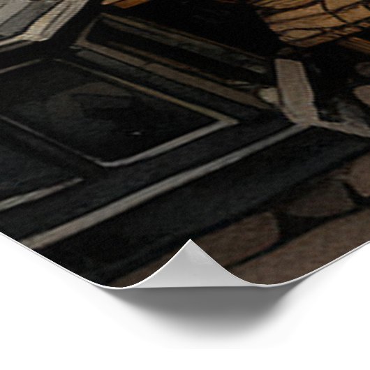  Oude Amsterdamse Kunst Poster (Hoek)