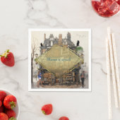  Oude Amsterdamse Kunst Servet (Insitu)