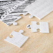 Oude anatomie-illustratiesymeren van de nek legpuzzel (Zijkant)