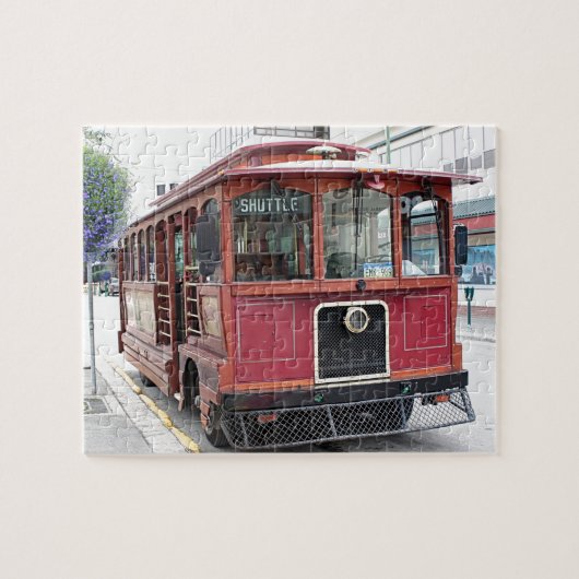 Oude Anchorage trolley, Alaska Legpuzzel (Horizontaal)