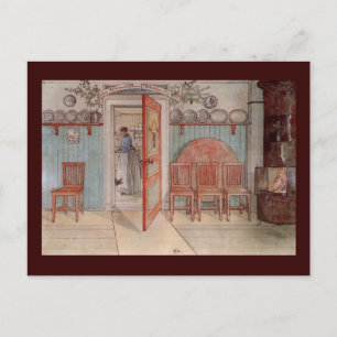 Oude Anna (in de keuken) Briefkaart