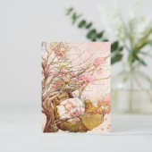 Oude Anne Anderson Baby in de Boomtop Briefkaart (Staand voorkant)