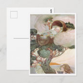 Oude Anne Anderson Baby in de Boomtop Briefkaart (Voorkant / Achterkant)