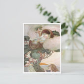 Oude 'Anne Anderson Baby in the Tree Top' Briefkaart (Staand voorkant)