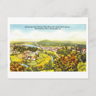 Oude Ansicht van Brownsville, Pennsylvania, Briefkaart