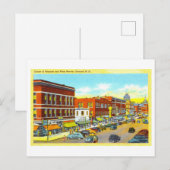 Oude Ansicht van Concord, New Hampshire, Briefkaart (Voorkant / Achterkant)