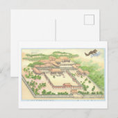 Oude Ansicht van het Keizerlijk Paleis, Kyoto, 191 Briefkaart (Voorkant / Achterkant)