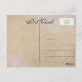 Oude ansichtkaart briefkaart (Achterkant)