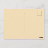 Oude ansichtkaart met plattegrond van Parijs Frank Briefkaart (Achterkant)