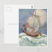 Oude ansichtkaart 'Reis naar het Sprookjesland' va Briefkaart (Voorkant / Achterkant)