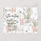 Oude ansichtkaart | Save the Date Aankondigingskaart (Achterkant)