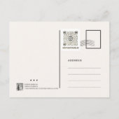 Oude ansichtkaart uit Europa, 1987 Briefkaart (Achterkant)