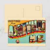 Oude ansichtkaart van Asheville NC Briefkaart (Voorkant / Achterkant)