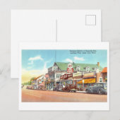 Oude Ansichtkaart van Buzzards Bay in Cape Cod Briefkaart (Voorkant / Achterkant)